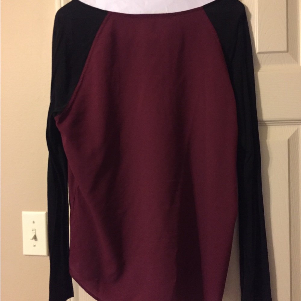 French Connection Color Block Top - Picture 8 of 8